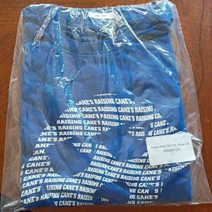 Raising Cane's Crew Tee - Size: 2XL       (1221)